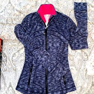 Lululemon Define Jacket w/pink Collar